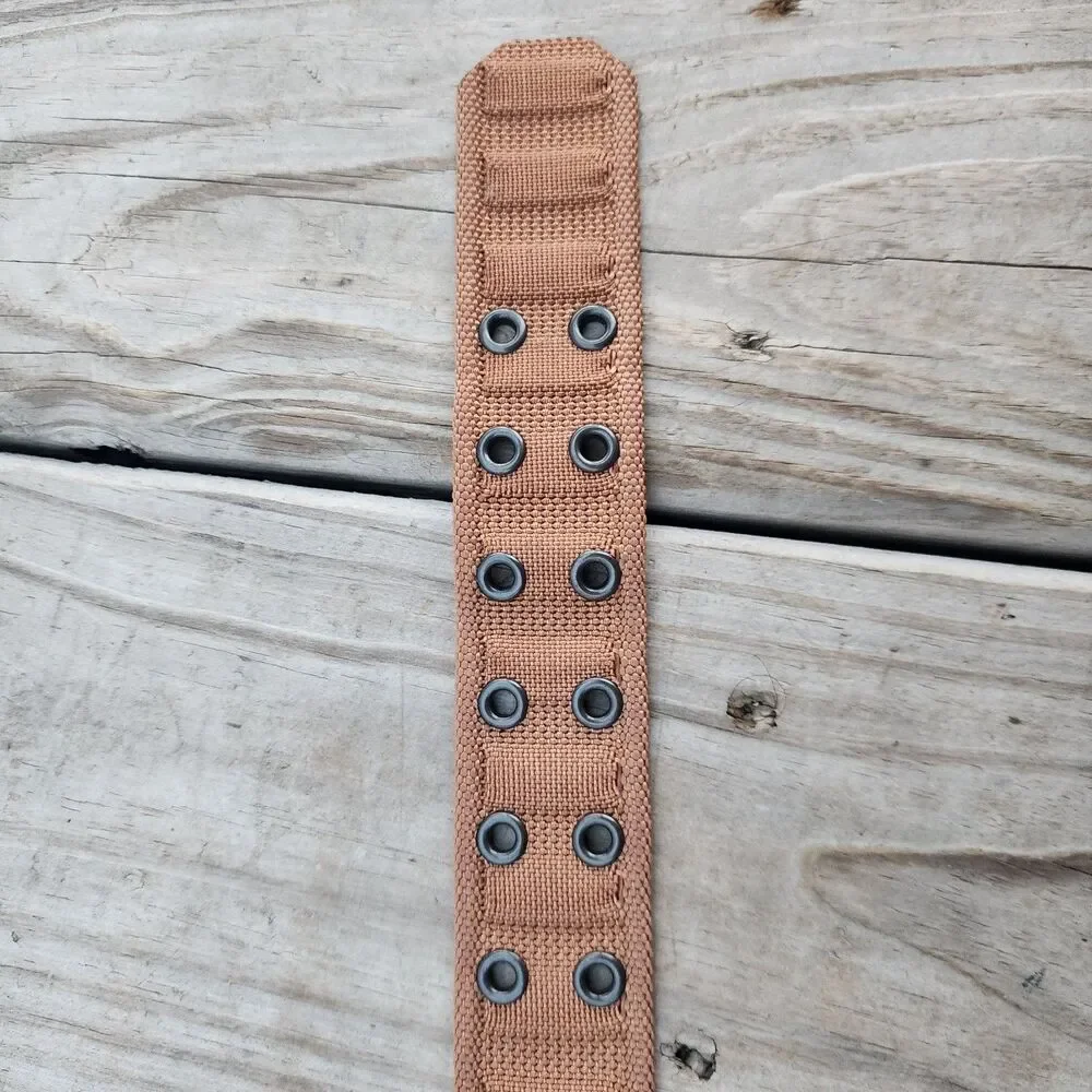 NWOT Carhartt Brown Dog Collar Nylon Reflective Wide 1.5